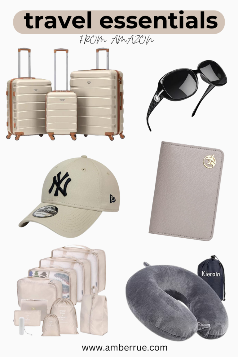 travel essentials from amazon